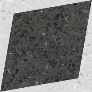 Керамогранит WOW DROPS Natural Drops Rhombus Decor Graphite 18