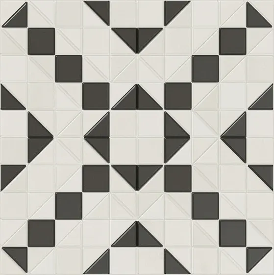 Керамогранит WOW TESSERAE Like B&W 28x28 - Керамика