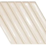 Керамическая плитка для стен WOW SPIKE BARS Spike Bars A Deep White Gloss 15x25
