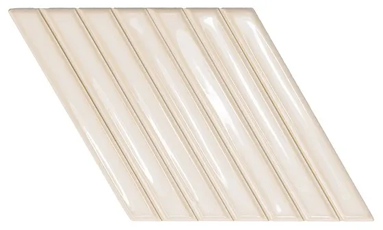 Керамическая плитка для стен WOW SPIKE BARS Spike Bars A Deep White Gloss 15x25