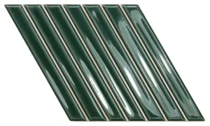 Керамическая плитка для стен WOW SPIKE BARS Spike Bars A Royal Green Gloss 15x25