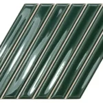 Керамическая плитка для стен WOW SPIKE BARS Spike Bars B Royal Green Gloss 15x25