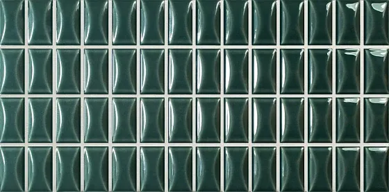 Керамическая плитка для стен WOW 3D BARS 3DB Bevel Emerald Gloss 12