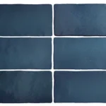 Керамическая плитка для стен EQUIPE MAGMA Sea Blue 6