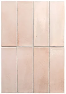 Керамогранит для настенного применения EQUIPE MIYAKO Crystal Pink Gloss 5x15 - Керамика
