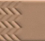 Керамическая плитка для стен 41zero42 BISCUIT Waves Terra 5x20 - Керамика