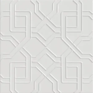 Керамическая плитка для стен 41zero42 SUPERCLASSICA SCB Bianco Path 10мм Люкс 15x15 - Керамика