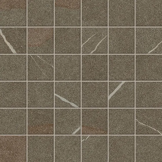Мозаика ATLAS CONCORDE RUSSIA FORTE DEI MARMI ROCK / ФОРТЕ ДЕЙ МАРМИ РОК Alpine Brown Mosaic 30x30 - Керамика