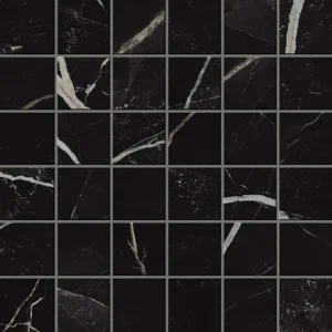 Мозаика ATLAS CONCORDE RUSSIA EMPIRE / ЭМПАИР Empire Calacatta Black Mosaic Matte 30x30 - Керамика