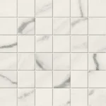 Мозаика ATLAS CONCORDE RUSSIA FORTE DEI MARMI / ФОРТЕ ДЕЙ МАРМИ Panda White Mosaic Лаппатированная 30x30 - Керамика