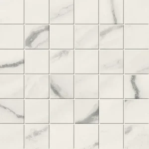 Мозаика ATLAS CONCORDE RUSSIA FORTE DEI MARMI / ФОРТЕ ДЕЙ МАРМИ Panda White Mosaic Лаппатированная 30x30 - Керамика