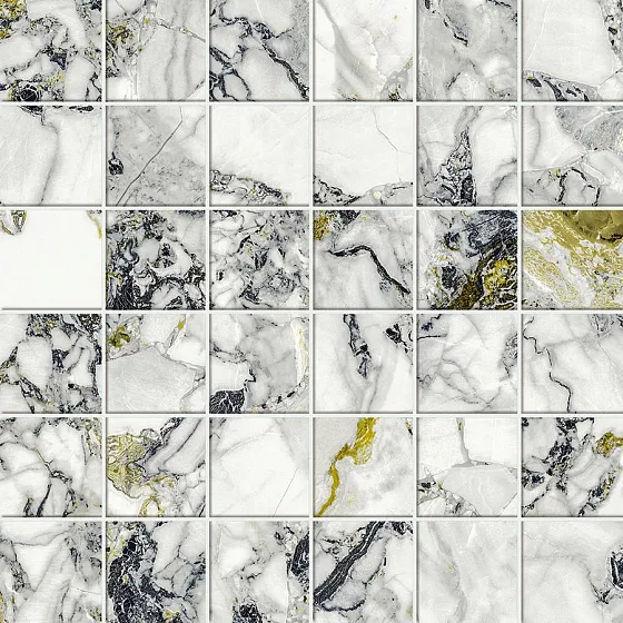 Мозаика ATLAS CONCORDE RUSSIA FORTE DEI MARMI QUARK / ФОРТЕ ДЕЙ МАРМИ КВАРК Ceppo Apuano Forest Mosaic Матовая 30x30 - Керамика