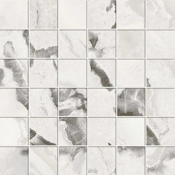 Мозаика ATLAS CONCORDE RUSSIA FORTE DEI MARMI QUARK / ФОРТЕ ДЕЙ МАРМИ КВАРК Oyster White Mosaic Черато 30x30 - Керамика