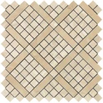 Мозаика ATLAS CONCORDE MARVEL PRO Travertino Alabastrino Diagonal Mosaic 30