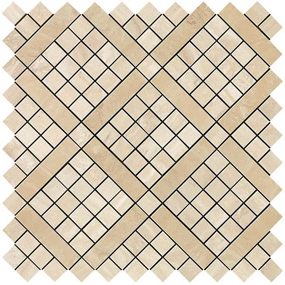 Мозаика ATLAS CONCORDE MARVEL PRO Travertino Alabastrino Diagonal Mosaic 30