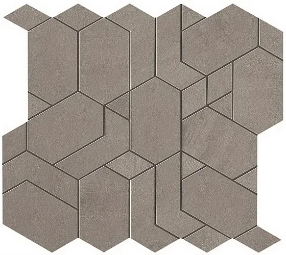 Мозаика ATLAS CONCORDE BOOST Grey Mosaico Shapes 31x33