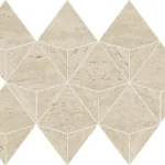 Мозаика ATLAS CONCORDE MARVEL TRAVERTINE Pearl Mosaico Origami 28x41