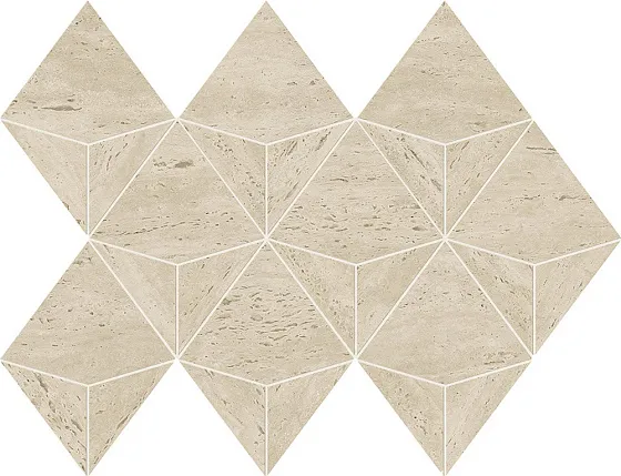 Мозаика ATLAS CONCORDE MARVEL TRAVERTINE Pearl Mosaico Origami 28x41