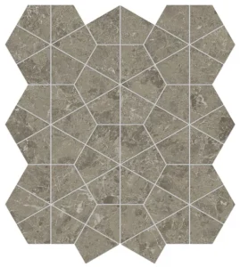 Мозаика ATLAS CONCORDE MARVEL MERAVIGLIA Grigio Elegante Hexagon Lappato 40