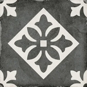Керамогранит EQUIPE ART NOUVEAU Padua Black 20x20 - Керамика