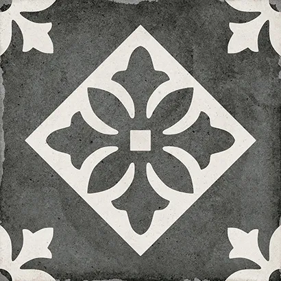 Керамогранит EQUIPE ART NOUVEAU Padua Black 20x20 - Керамика