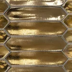 Керамическая плитка для стен EQUIPE LANSE Gold 5x25 - Керамика