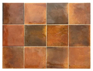 Керамическая плитка для стен EQUIPE HANOI Burnt Red 10x10 - Керамика