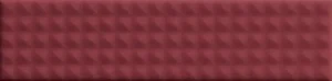 Керамическая плитка для стен 41zero42 BISCUIT Stud Bordeaux 5x20 - Керамика