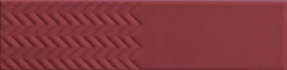 Керамическая плитка для стен 41zero42 BISCUIT Waves Bordeaux 5x20 - Керамика